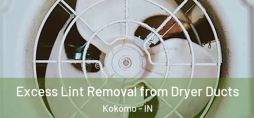 Excess Lint Removal from Dryer Ducts Kokomo - IN